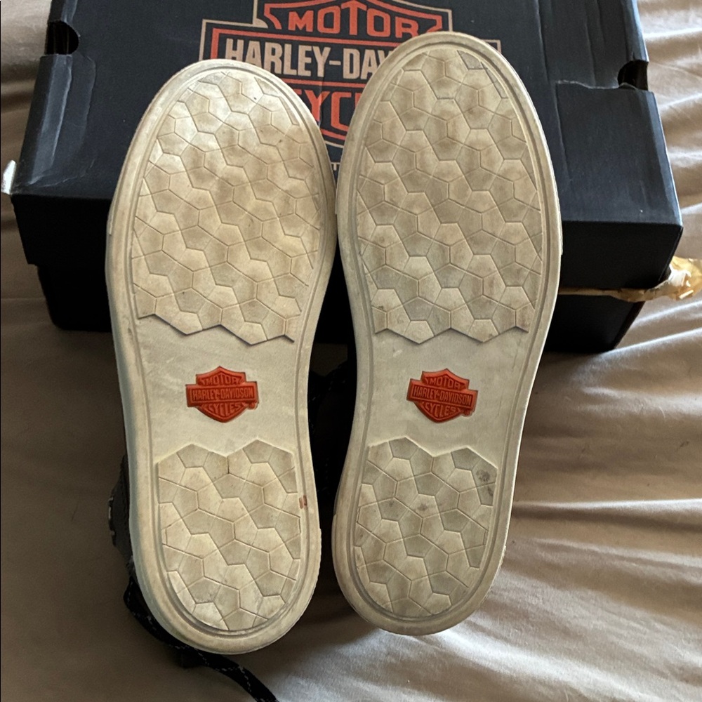 Harley-Davidson Brownish Grey Ankle Riding Boots/Shoe - Picture 2 of 7